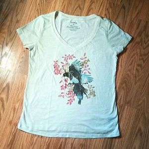 Torrid Bird Screen Print Shirt